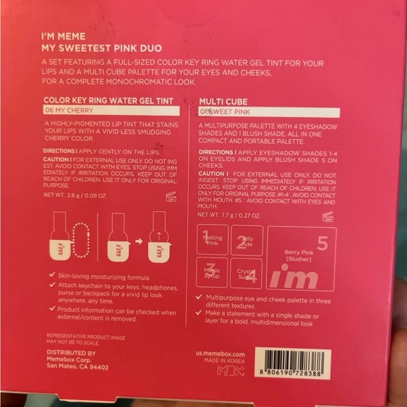 I’m meme lip tint, blush highlighter etc. - Picture 2 of 2